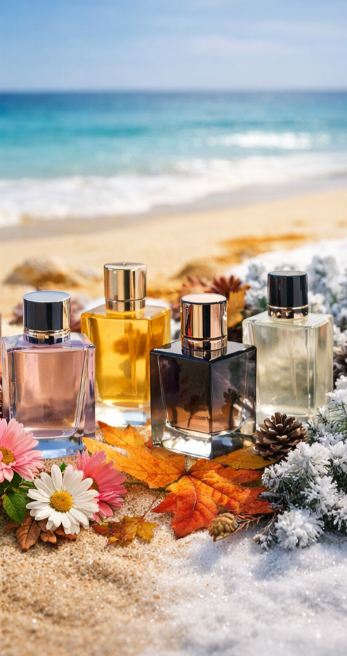 Changer de parfum selon les saisons